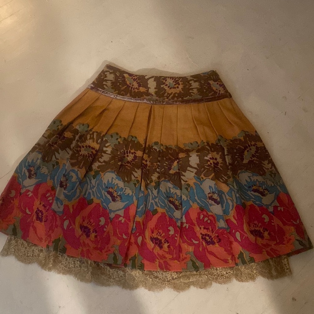 Tracy Reese size 8 wool skirt